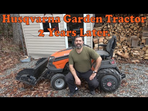 The Husqvarna TS354 Garden Tractor. A Long Term Review. 100  hours and 2 years later.