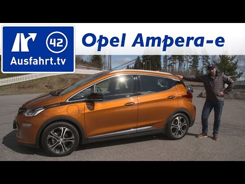 2017 Opel Ampera-e - Fahrbericht der Probefahrt, Test, Review Ausfahrt.tv