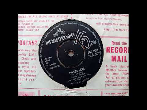 John Leyton - Lovers Lane (1963 HMV POP 1204 b-side) Vinyl rip