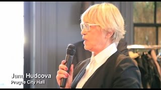 Jana Hudcova speaking at Prague Tourism Event in Dublin - TravelMedia.ie