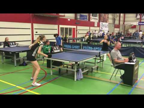 B Jeugd kwalificatietoernooi Aalsmeer (tafeltennis/tabletennis) | DTV'84 | 11-06-2016