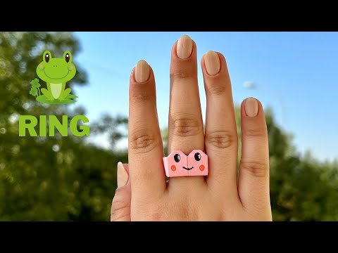Origami Frogring: Step by Step Guide to Folding the Perfect Frog Ring 🐸