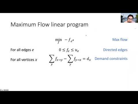 Almost linear time algorithms for max-flow and more (Sushant Sachdeva)