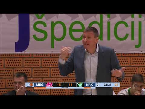 ABA Liga 2018/19, Round 18 match: Mega Bemax - Krka (8.2.2019)