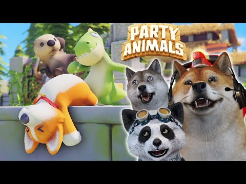 TRIO KOCAK BERTANTEM!! NGAKAK BANGET! - Party Animals