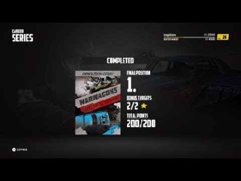 Wreckfest | Career | Challengers - War Wagons