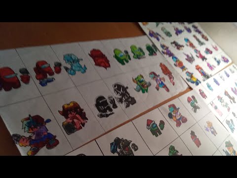 drawing fnf vs Impostor v4 The collection ( Story mode & Freeplay ) By Kid's Light