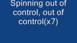Hoobastank Out of Control (lyrics)