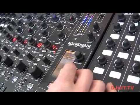 Allen and Heath Xone DB-4 FIRMWARE UPDATE @ MUSIKMESSE 2012 with DJkit.tv