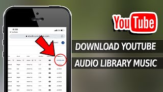 How To Download Youtube Audio Library Music in iPhone