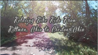 County Line Trail Rittman, Ohio to Creston, Ohio // Come along for the ride