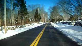 preview picture of video 'A drive up North Main Street in Stonington, CT'