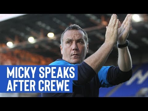 Post Match | Micky Mellon (Crewe - Checkatrade Trophy)