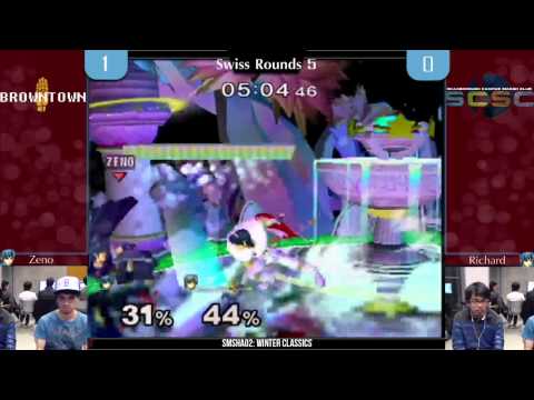 SMSHA02: Melee Swiss Rounds 5 - Zeno vs Richard