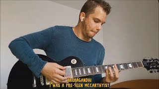 I Was a Pre-Teen McCarthyist (Propagandhi guitar cover)