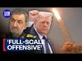 US Iran Escalation Trump Weighs Massive Military Assault 9 News Australia