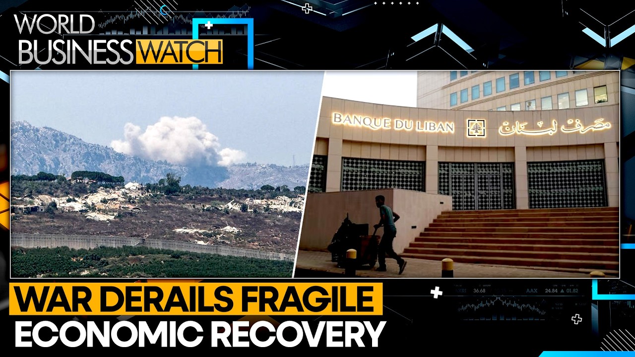 Lebanon Economy Set To Shrink 6.4% | World Business Watch | WION