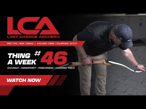Thing A Week #46 – How to String a Recurve Bow