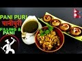 PANI PURI ('पानीपुरी') | Pani and Filling For PANIPURI | How to make Pani Puri 🍴 37