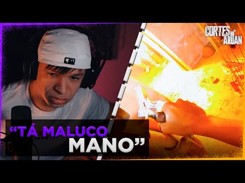 ARUAN REAGE A O ROMA FOI POSSUIDO NA CASA MAIS ASSUSTADORA DO BRASIL - CAÇADORES DE LENDAS