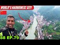This Is World S Narrowest City In China S8 EP 79 Pakistan To Japan Motorcycle Tour