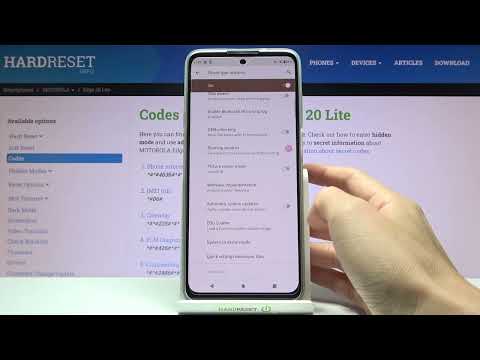 How to Enable Automatic System Updates in MOTOROLA Edge 20 Lite – Auto Updates Option