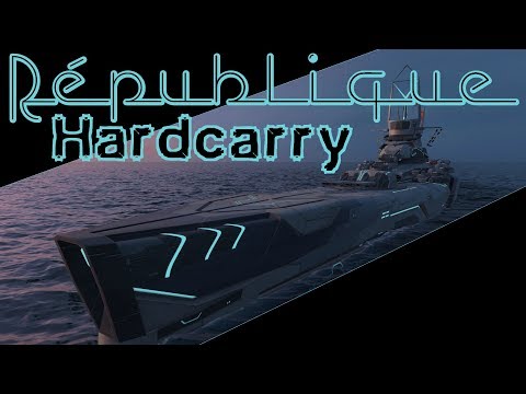 Republique hardcarry 3v1 at the end || World of Warships