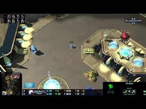 Scarlett vs Trap ZvP Starcraft 2 From Tournaments
