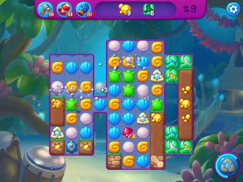 Fishdom Very Hard level 6433 no boosters フィッシュダム ベリーハード [Friend's]