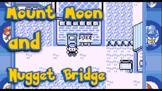 Pokemon Blue - Starter Only Playthrough Part 3; Mt Moon and Nugget Bridge
