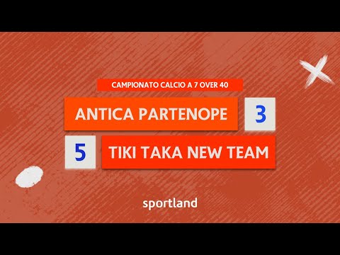 HIGHLIGHTS • Campionato Calcio a 7 Over 40 - Antica Partenope vs Tiki Taka New Team