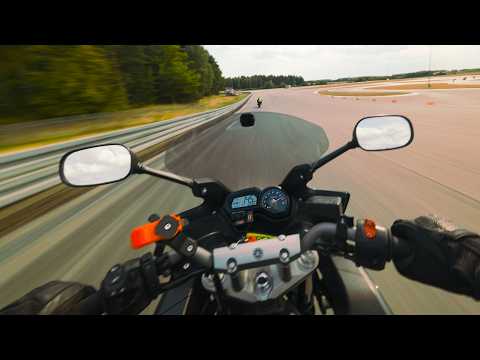 First Time on Track Day! Yamaha Fazer FZ6 S2 - Autodrom Jastrząb + Pure SCORPION Exhaust Sound | POV