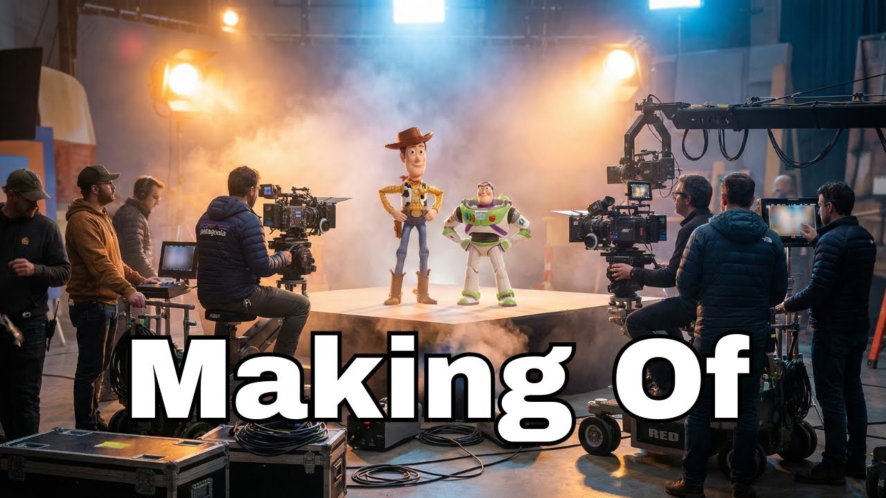 Toy Story Live-Action Behind the Scenes | How Woody & Buzz Were Filmed in Real Life (Pixar 1995)