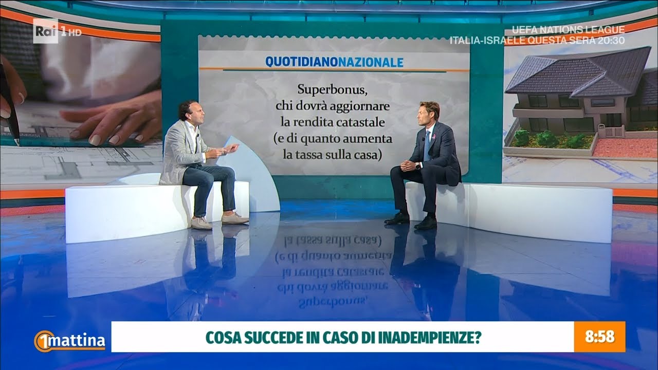 Aggiornamenti catasto dopo Superbonus - Unomattina 14/10/2024