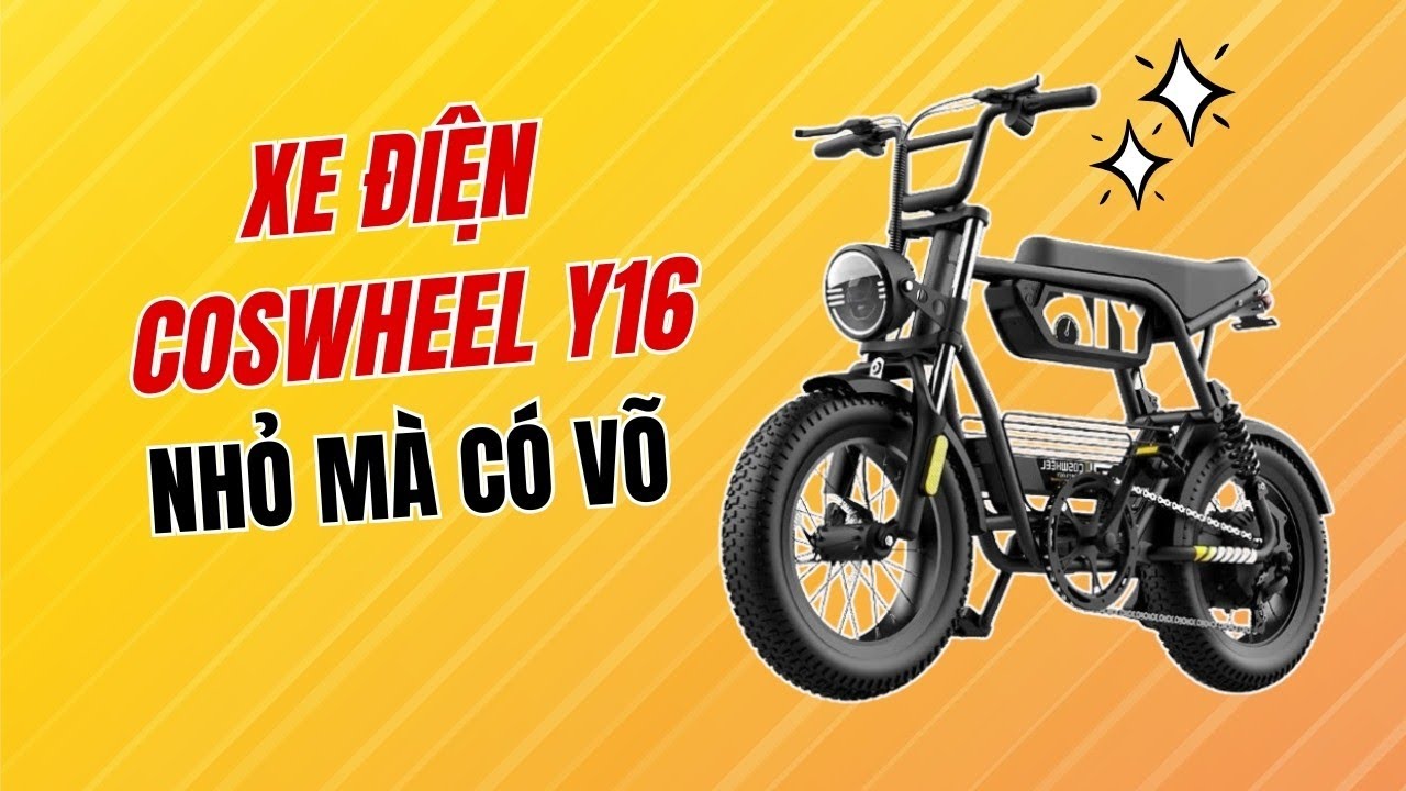Ảnh nhỏ: Xe Đạp Điện Coswheel Y16 Nhỏ Mà Có Võ