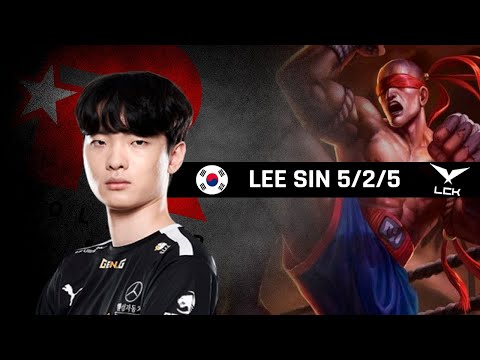 Highlights KT Rascal with Lee Sin - LCK Spring 2022