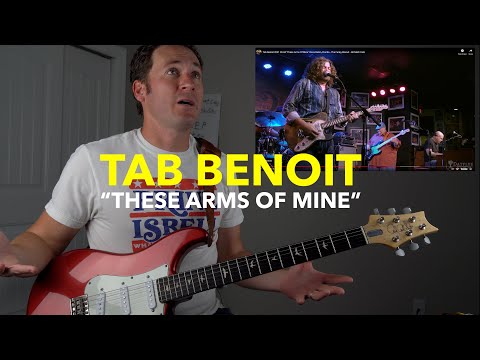 Guitar Teacher REACTS: Tab Benoit "These Arms Of Mine" | LIVE 4K