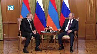 Փաշինյանը՝ Պուտինին. Երևանի համար ընդունելի են մոտեցումները, որոնք առաջարկում է ռուսական նախագիծը