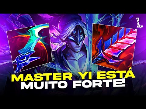 MASTER YI ESTÁ FORTE DEMAIS! A BUILD MAIS ROUBADA DO TOP 1 | LoL Wild Rift