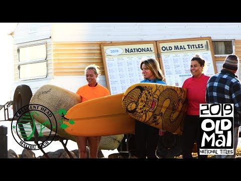 National Old Mal Titles - Womens Open and freesurfing highlights