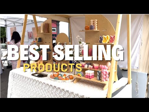 What Products Sell Best at Vendor Events, Pop Ups, Craft Fairs, Farmers Markets?