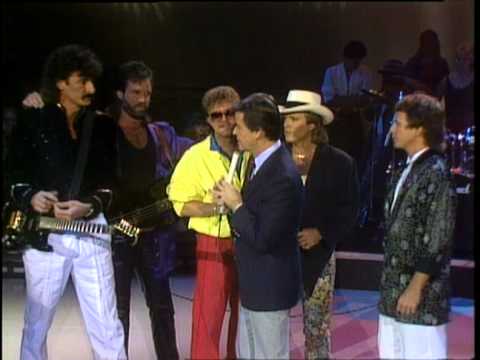 Dick Clark Interviews Sawyer Brown - American Bandstand 1985