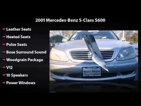 2001 Mercedes-Benz S-Class S600