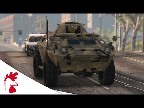 GTA Online-APC Vs Rhino Tank (2017)
