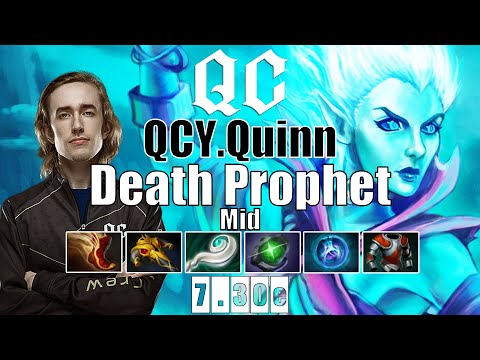 Death Prophet Mid | QCY.Quinn | SUPER CANCER MID HERO NO MERCY | 7.30e Gameplay Highlights