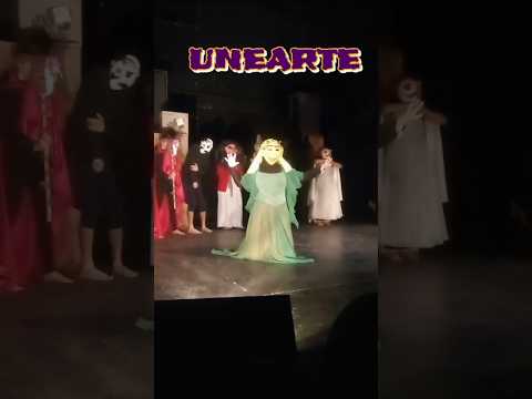 puesta en escena de tres obras en el TNJ por estudiantes de UNEARTE #teatro #actuación #arte