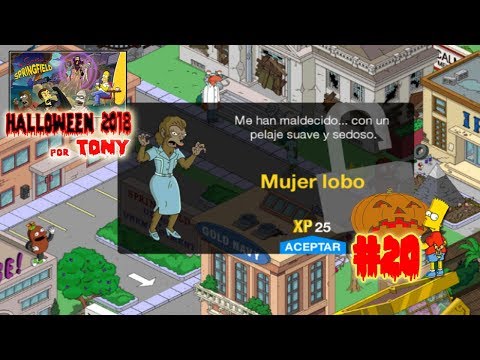 Los Simpson Springfield "Halloween'18: Cap. 20 - La Mujer lobo" por Tony