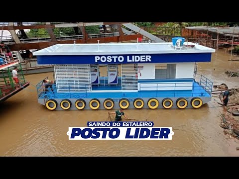 POSTO LÍDER SAINDO DO FUMAÇA ESTALEIRO NAVAL.