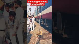 SPI Shunting permitted indicator #rrbntpc #stationmaster #training