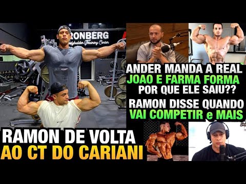RAMON VOLTA AO CT DO CARIANI E REVELA PLANOS - ANDER FALA DO JOÃO NATURAL E FARMA FORMA E MAIS ...